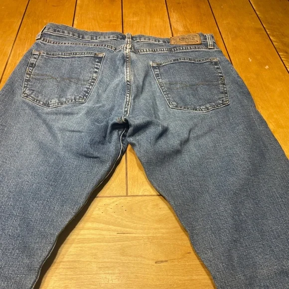 Polo Ralph Lauren The Varick Slim Straight Jeans 34x32 Medium Wash Denim - Picture 7 of 16